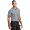 Port Authority Men's Gusty Grey Core Classic Pique Polo
