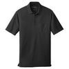 k110p-port-authority-black-polo