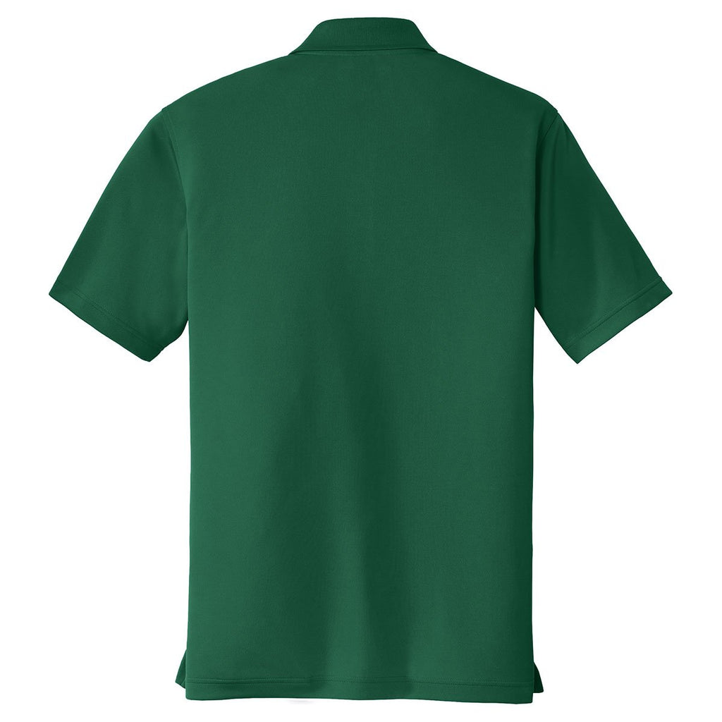 Port Authority Men's Deep Forest Green Dry Zone UV Micro-Mesh Polo