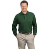 k320-port-authority-green-knit-polo