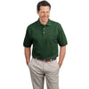 k420p-port-authority-green-knit-polo
