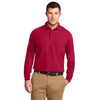 k500ls-port-authority-red-polo