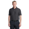 k514-port-authority-charcoal-texture-polo