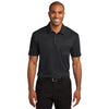 k540p-port-authority-black-polo