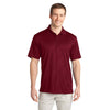 k548-port-authority-red-embossed-polo