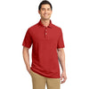 k800-port-authority-red-polo