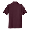 Port & Company Men's Athletic Maroon Ring Spun Pique Polo