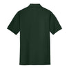 Port & Company Men's Dark Green Ring Spun Pique Polo