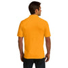 Port & Company Men's Gold Ring Spun Pique Polo