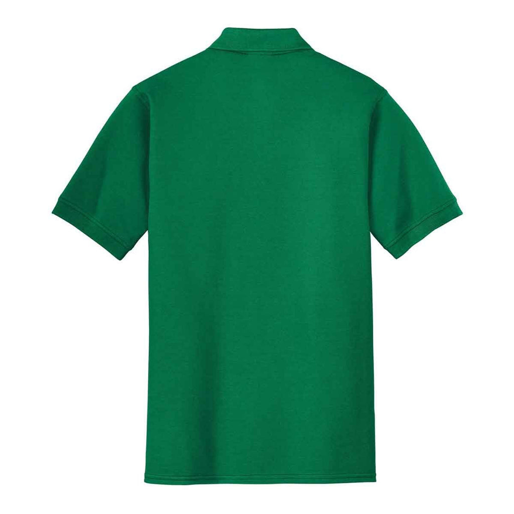 Port & Company Men's Kelly Ring Spun Pique Polo