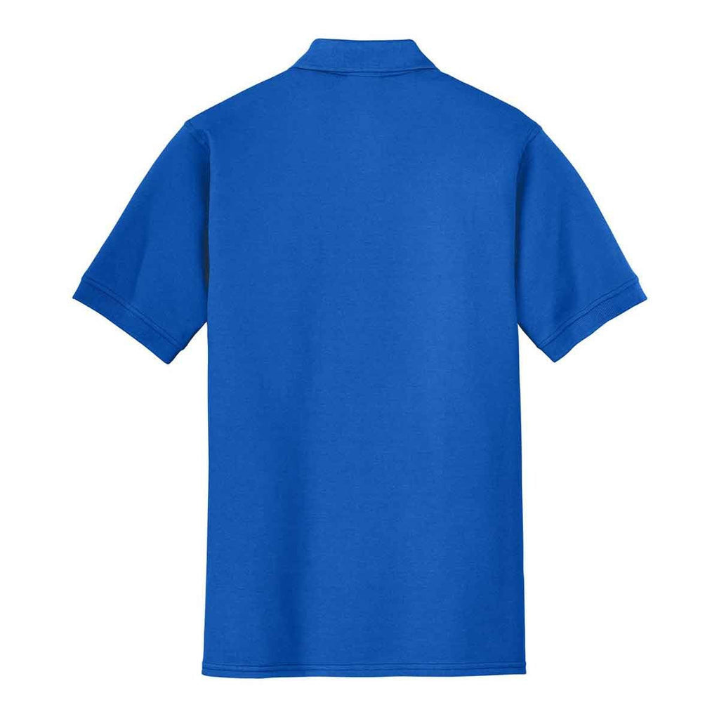 Port & Company Men's Royal Ring Spun Pique Polo