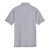Port & Company Men's Silver Ring Spun Pique Polo