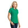 Port Authority Women's Bright Kelly Green Core Classic Pique Polo