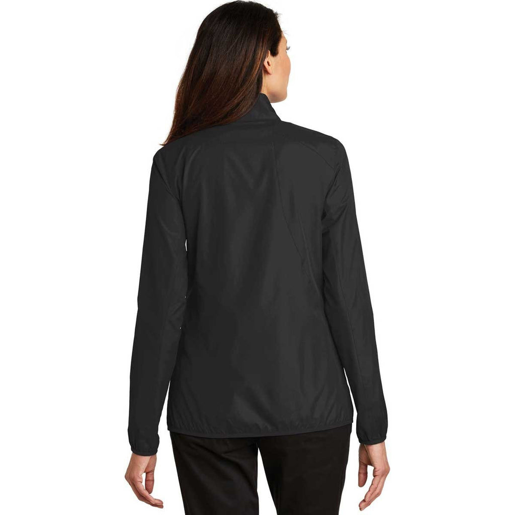 Port Authority Women's Black Zephyr Full-Zip Jacket