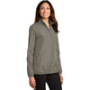 Port Authority Women's Stratus Grey Zephyr Full-Zip Jacket