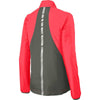 Port Authority Women's Hot Coral/Grey Steel Zephyr Reflective Hit Full-Zip Jacket