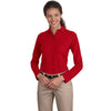 l500ls-port-authority-red-polo