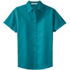 port-authority-women-turquoise-ss-shirt