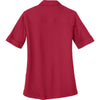 Port Authority Women's Rich Red Silk Touch Interlock Performance Polo