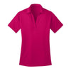 port-authority-womens-pink-poly-polo