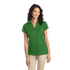 l548-port-authority-green-embossed-polo