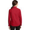 Port Authority Women's Rich Red SuperPro Twill Shirt