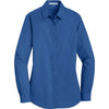 l663-port-authority-women-blue-shirt