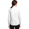 Port Authority Women's White SuperPro Twill Shirt