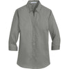 l665-port-authority-women-grey-shirt