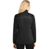 Port Authority Ladies Deep Black Hybrid Soft Shell Jacket