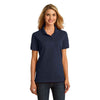 Port & Company Women's Deep Navy Ring Spun Pique Polo
