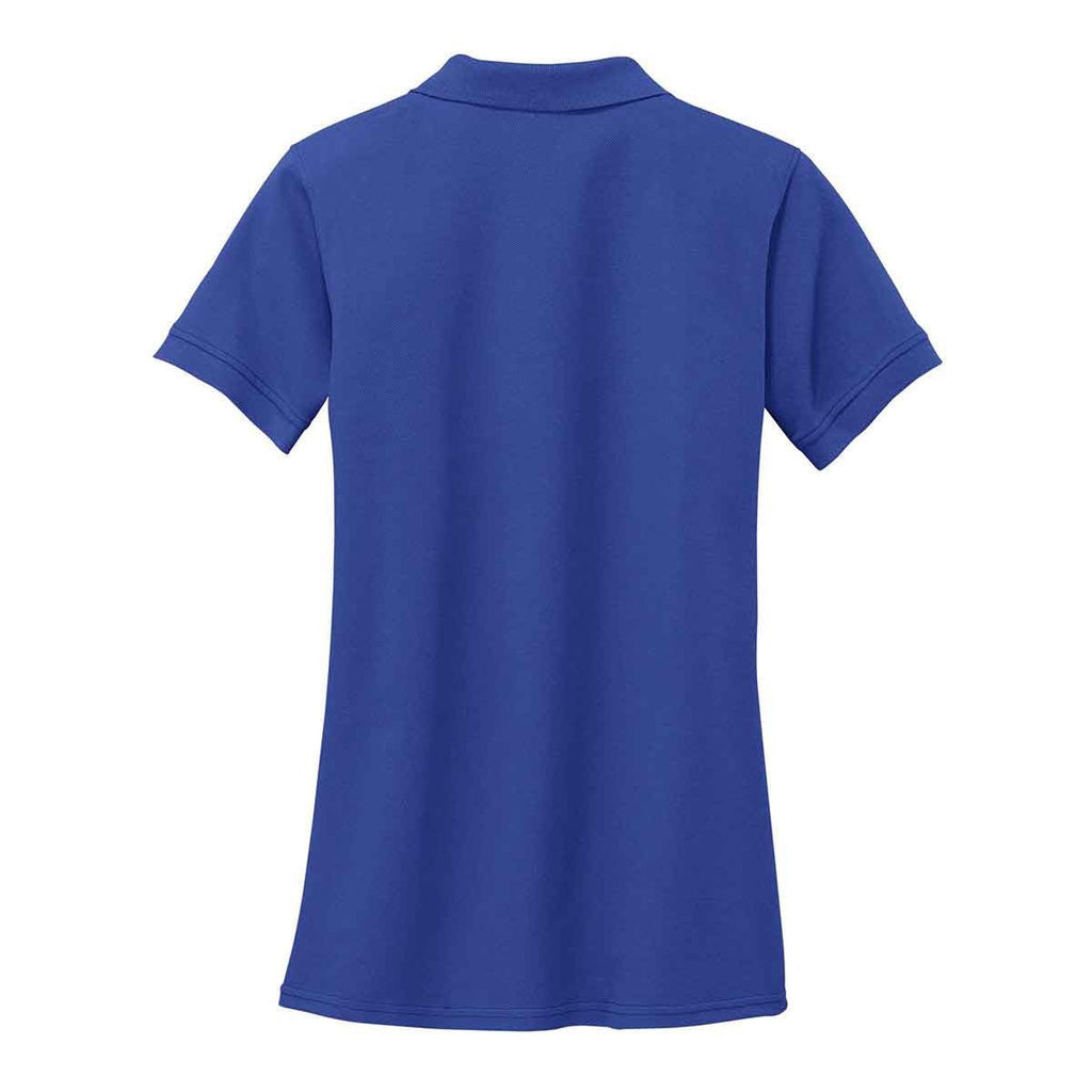 Port & Company Women's Royal Ring Spun Pique Polo
