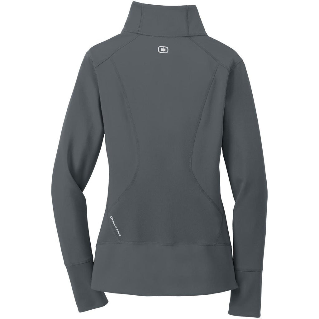 OGIO Women's Gear Grey Endurance Fulcrum Full-Zip