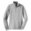 sport-tek-women-light-grey-zip-sweatshirt