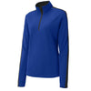 lst861-sport-tek-women-blue-zip-pullover