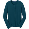 port-authority-women-blue-cardigan