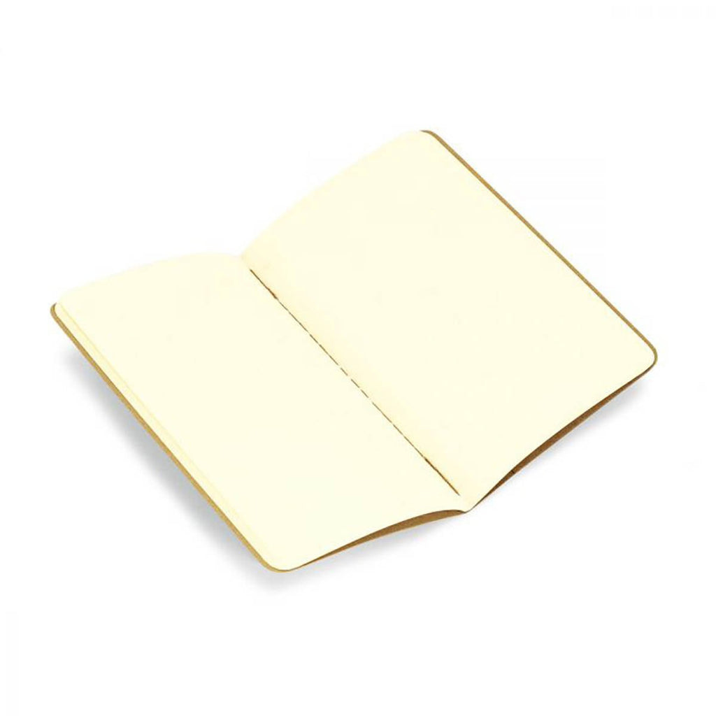 Cuaderno de Bolsillo de Pasta Kraft sin Margen Moleskine