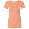 n3540-next-level-women-orange-tee