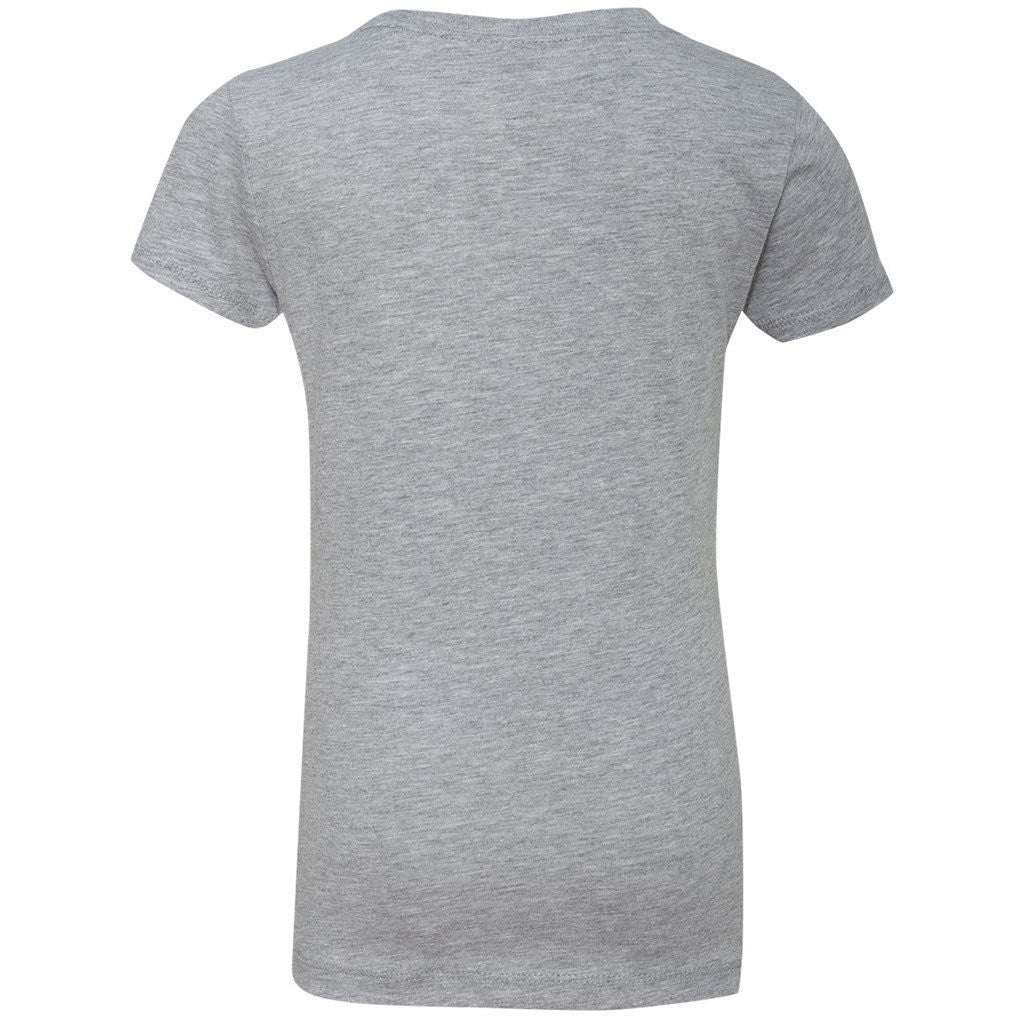 Next Level Girl's Heather Gray Princess Tee