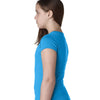 Next Level Girl's Turquoise Princess Tee