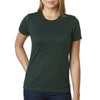 Next Level Women's Forest Green Boyfriend Tee 