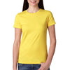 Next Level Women's Vibrant Yellow Boyfriend Tee 