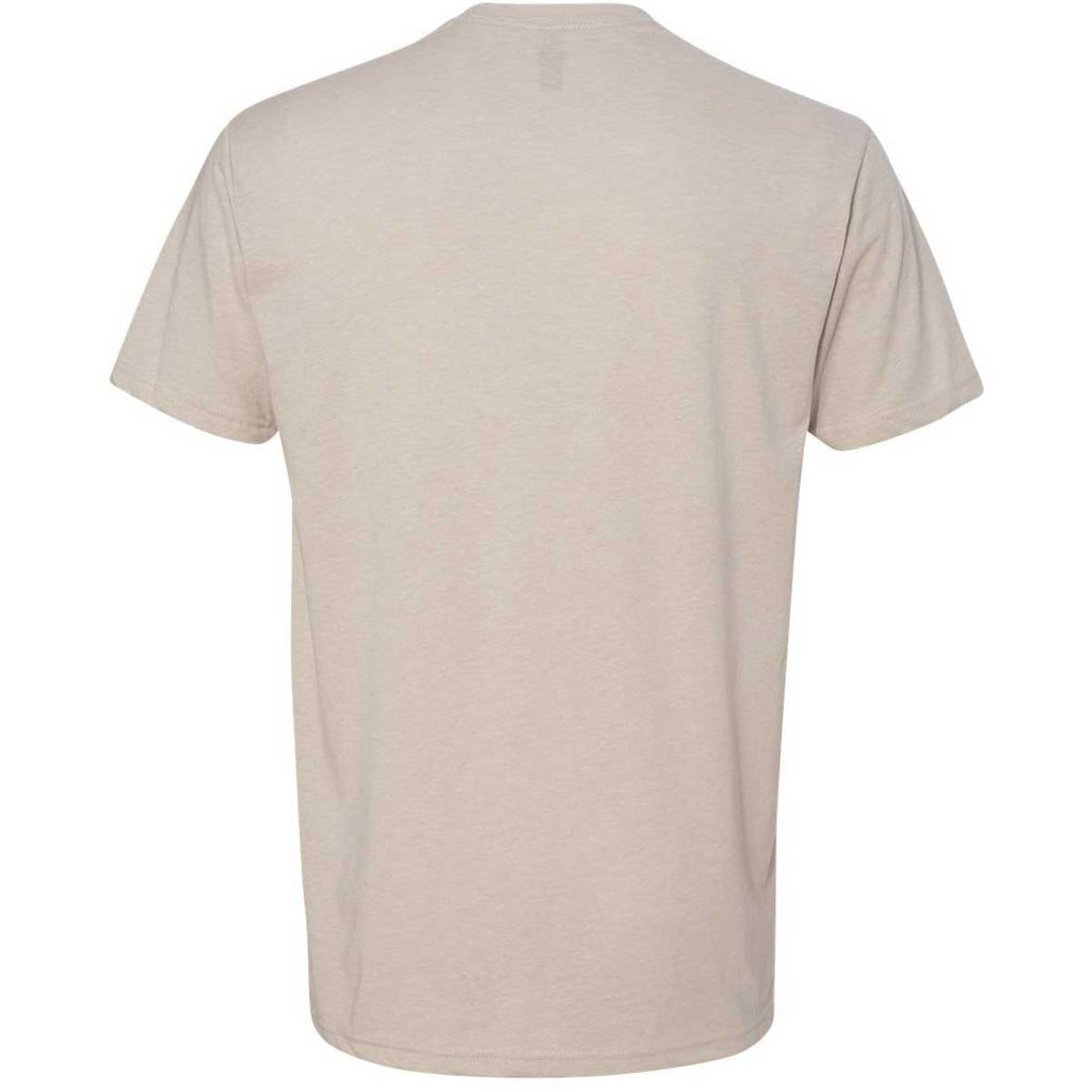 Next Level Men's Sand Premium Fitted CVC Crew Tee