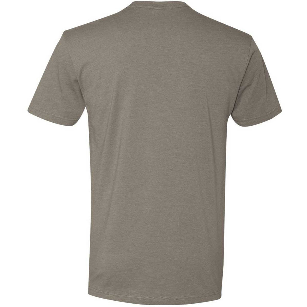 Next Level Men's Warm Gray Premium Fitted CVC Crew Tee