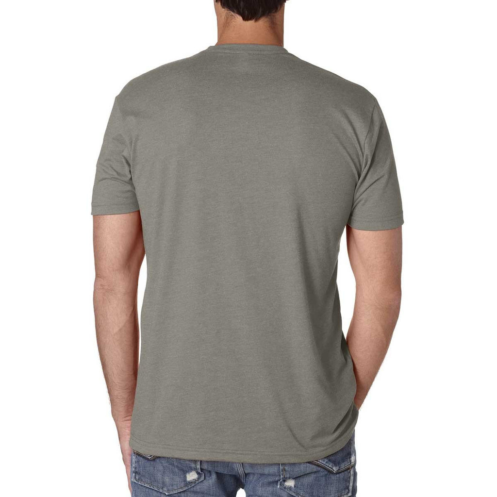 Next Level Men's Warm Gray Premium Fitted CVC Crew Tee
