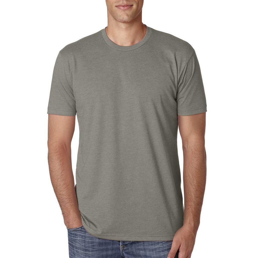 Next Level Men's Warm Gray Premium Fitted CVC Crew Tee