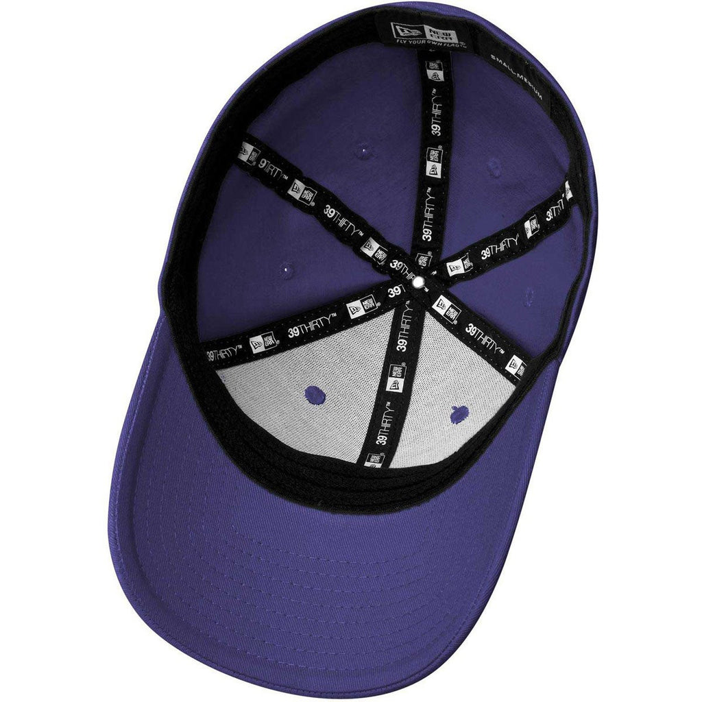 New Era 39THIRTY Purple Structured Stretch Cotton Cap