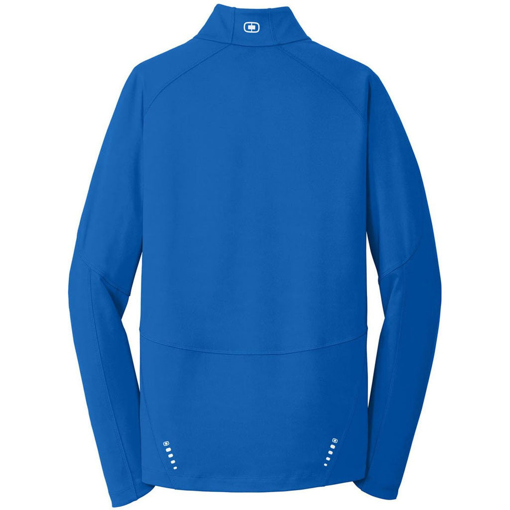 OGIO Men's Electric Blue Endurance Radius Quarter Zip