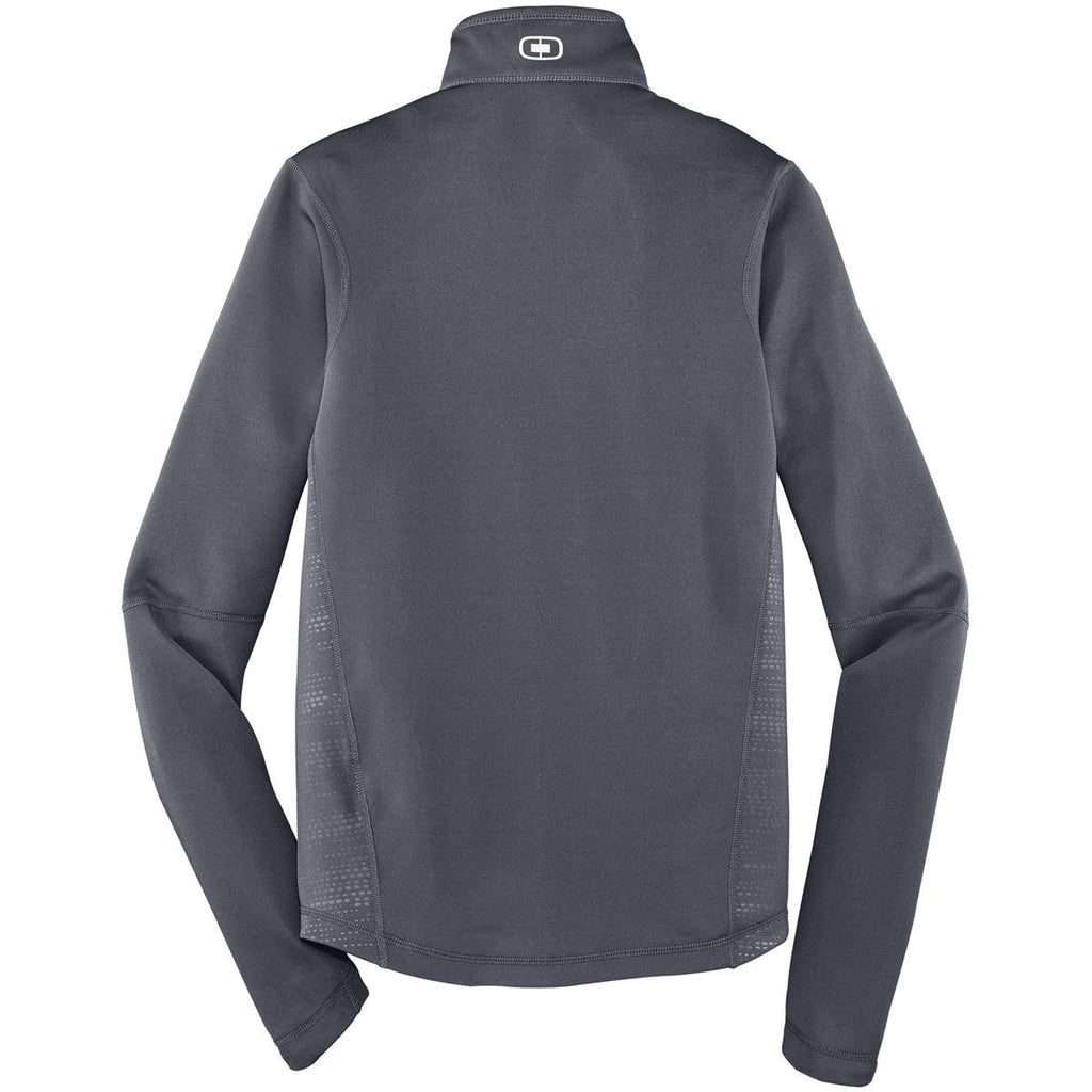 OGIO Men's Gear Grey Endurance Fulcrum Full-Zip