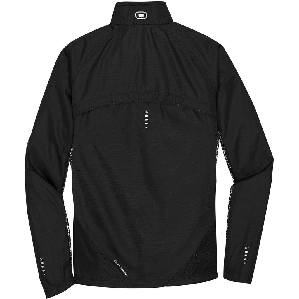 OGIO Men's Blacktop/Black/Reflective Endurance Velocity Jacket